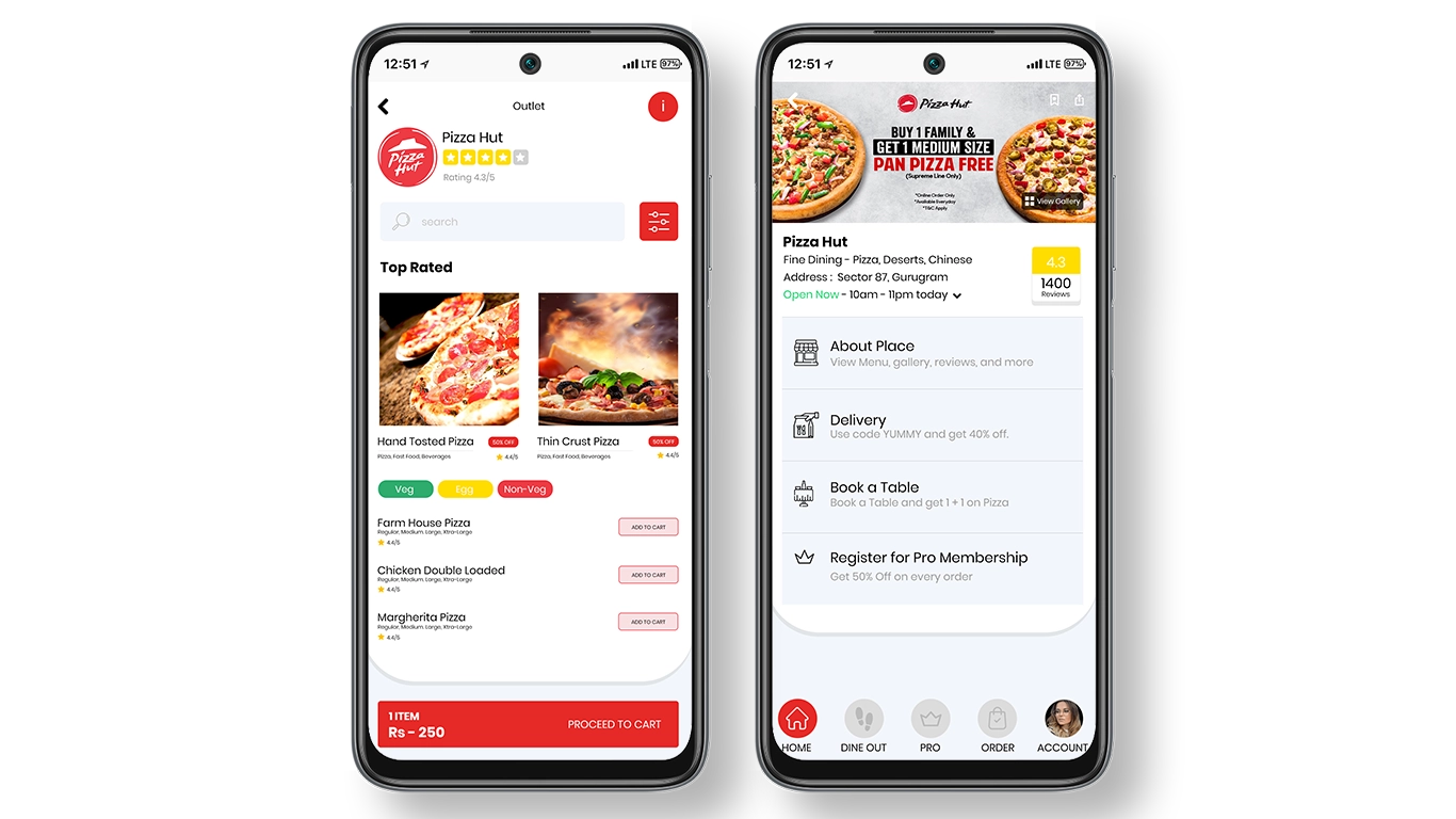 Simple & intuitive navigation bar