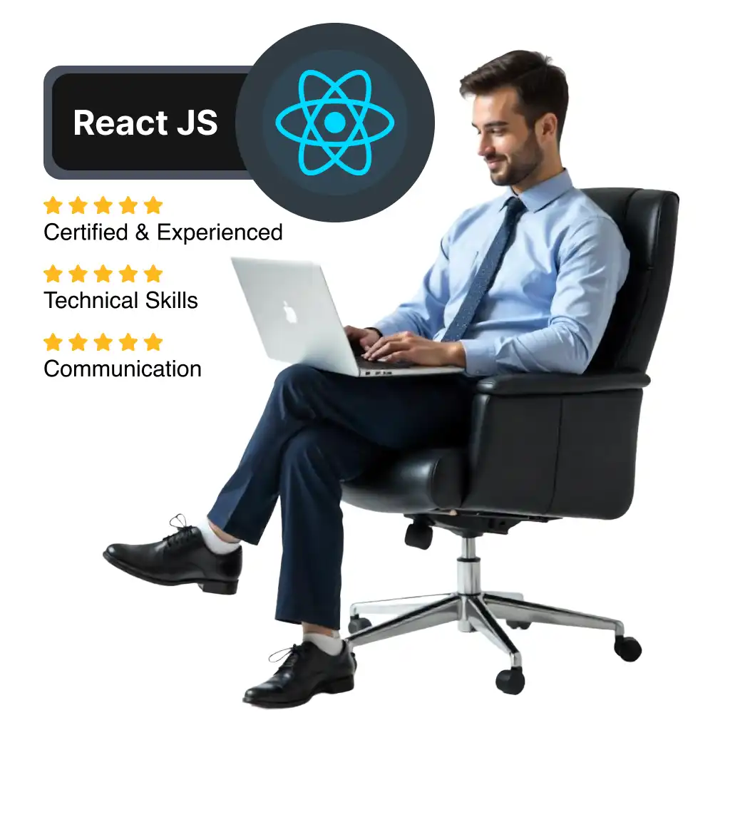 <p>Transform your digital presence with our ReactJS development services</p>