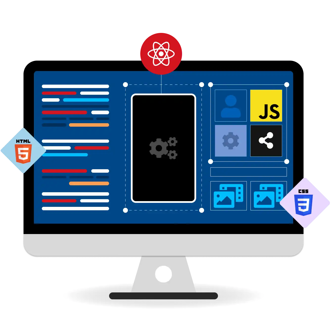 <p>Build &nbsp;scalable and performant web apps with experienced React JS development company</p>